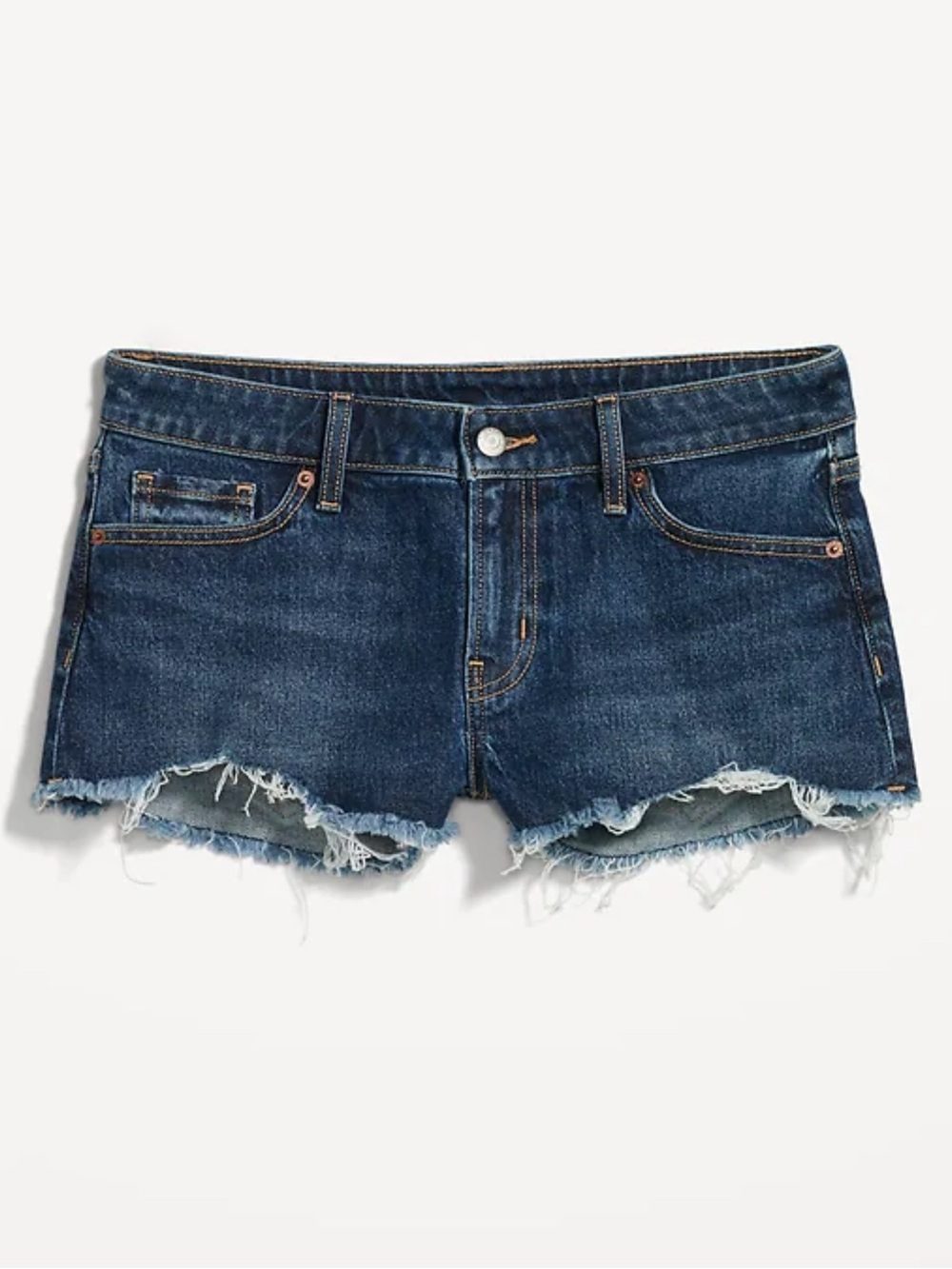 Old Navy Low Rise OG Straight Ripped Jean Shorts